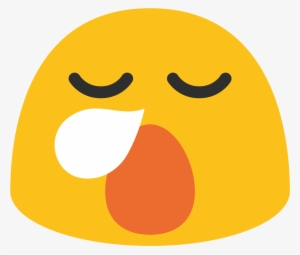 Is This Emoticon Crying We Often Misuse This For Crying, - Transparent Background Yawn Emoji