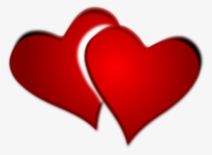 Hearts Clip Art At Clker Com Vector - Two Heart Images Png