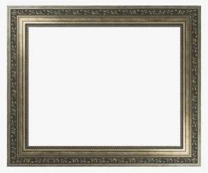 Ornate Silver Scoop Frame Baroque Custom I Framedit - Portrait Frame