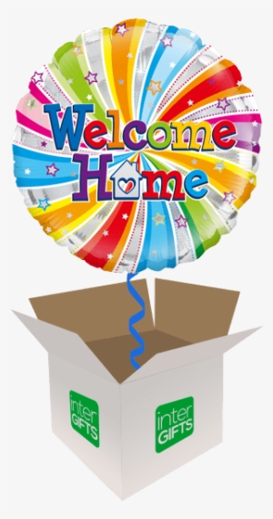 Welcome Home Swirl - 19th Birthday Balloons