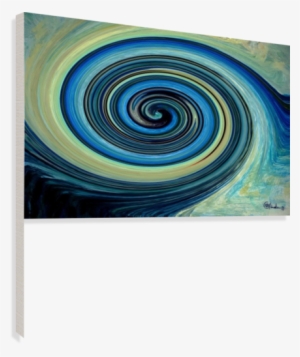 Swirl Color 2 Canvas Print - Vortex