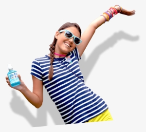 Girl Enjoys Tum-e Yummies - Tum-e Yummies