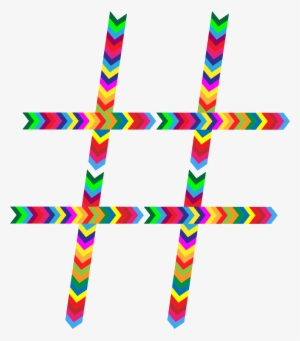 This Free Icons Png Design Of Prismatic Hashtag