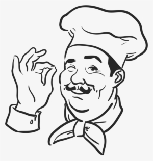 Italian Clipart Bistro - Chef Cartoon No Background