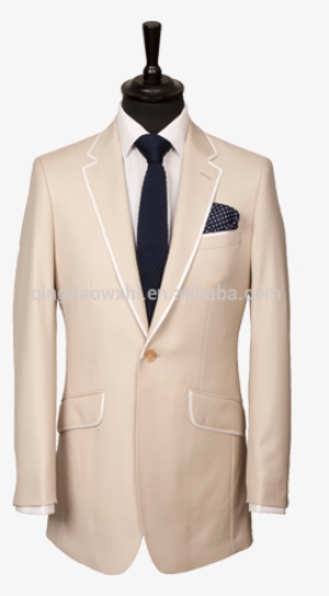 Hand Embroidery Design Italian Fabric For Gentlemen - Suit Colour For Summers