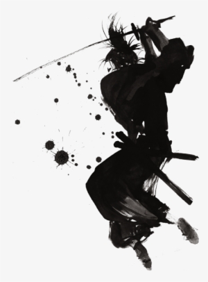 The Bushi Part 3 Samurai Artwork, Samurai Tattoo, Ronin - Samurai Painting