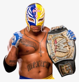 Rey Mysterio - Rey Mysterio Wwe Champion Png