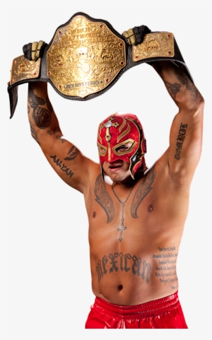 Rey Mysterio Renders By Hsn Desinger - Rey Mysterio World Heavyweight Championship Png