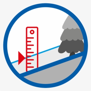 Snow Depth 2000m - Circle