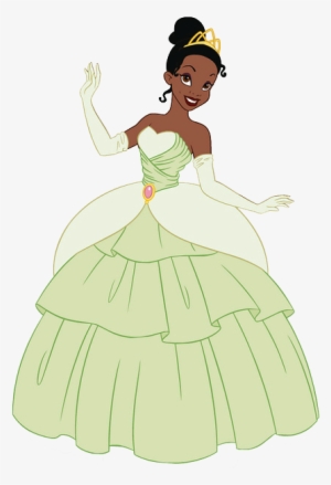 Princess Tiana In Her New Beautiful Ballgown Dress - Princess Tiana