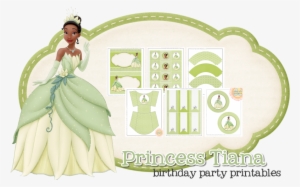 Princess Tiana Party Set - Princess And The Frog - Tiana