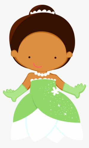 Tiana - Princesas Disney Cute Png