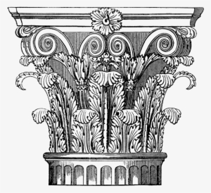 Corinthian Column - Illustration Of Corinthian Column