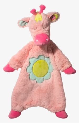 Little Giraffe Sshlumpie Flat Plush - Douglas 1474 Pink Giraffe Sshlumpie