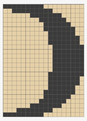 Solution For Original Crossme Level - Yin Yang Pixel Art