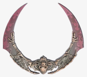 Wanning Moon Skull Dagger Stand 1 - Half Moon Dagger