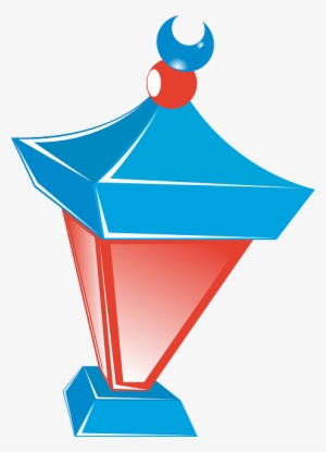 Lamp, Lantern, Light, Lighting, Red, Orient, Half Moon - Clipart Lampion