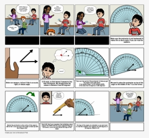 How To Use A Protractor - Se Utiliza Un Transportador