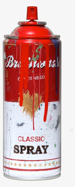 High Resolution Spray - Mr Brainwash Spray Can