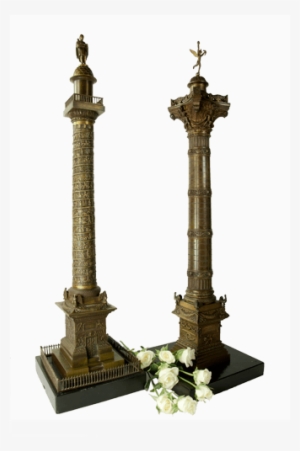 Vendome Column And July Column, Paris - Column