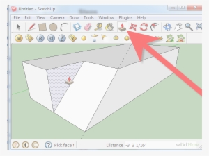 Image Titled Create A Mitered Angle Using The Protractor - Google Sketchup