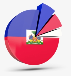 Illustration Of Flag Of Haiti - Slices Of Circle Png