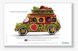 Publix Haiti Bus Ad