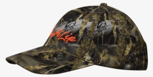 Walleye Fishouflage W/orange Logo Rip A Lip Cap - Baseball Cap