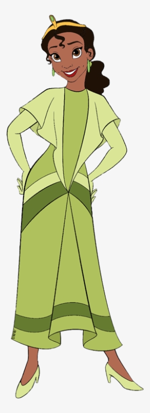 Tiana Wearing A Tiara - The Princess And The Frog