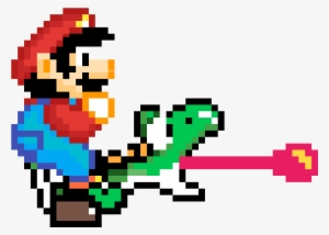 Yoshi Mario Pixel