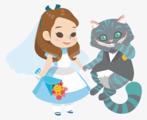 Characters For Wedding Invitation Card And Back Drop - Cartoon