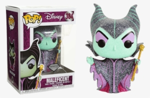 Maleficent Diamond Glitter Pop Vinyl Figure - Funko Pop Diamond Collection