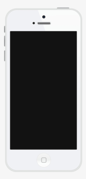 Portrait White Iphone - Iphone White Transparent