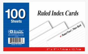Spiral Bound Index Cards