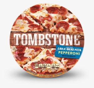 Tombstone Pepperoni Garlic Bread Pizza - Tombstone Garlic Bread Pepperoni Pizza