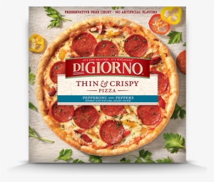 7233089 - Di Giorno Thin & Crispy Pizza, Pepperoni