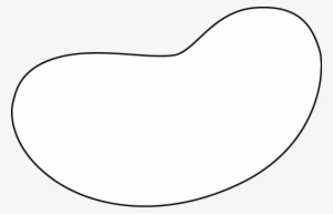 Clip Art Black And White Jelly Beans - Black And White Jelly Bean Clipart