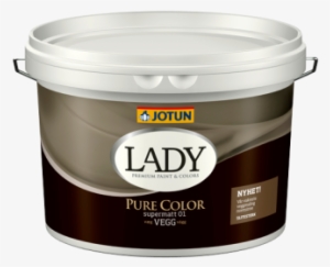 Lady Pure Color, 5 Liter, Hvid - Jotun Matt Maling