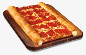 Deep Dish Pepperoni Pizza With Mozzarella Stuffed Crust - Cici's Pizza Deep Dish