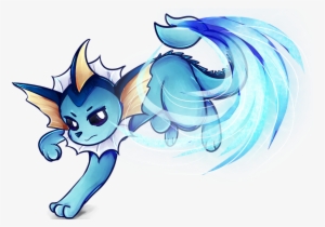 Vaporeon Used Aqua Tail - Vaporeon Tail