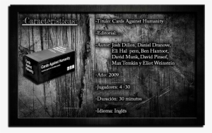 Cards Against Humanity - Tabletop Game