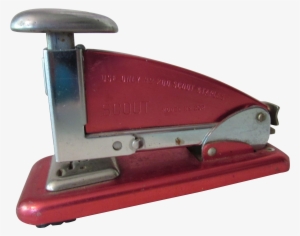 M#century Red Aluminum Stapler Scout Ace Fastener Company - Hand Tool