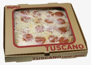 Pepperoni Pizza Tuscano Cracker Crust Medium - Crust