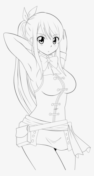 Lucy Heartfilia X792 Lineart By Kyohei Kinoshita - Line Art