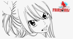 Lucy Heartfilia Lineart By Advance - Lucy Heartfilia Face Drawing