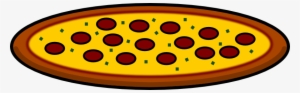Pizza Clipart Pepperoni Pizza - Pepperoni Pizza With Slice Vector