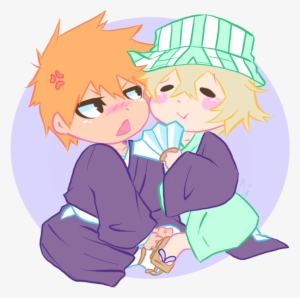 Bleach Uraichi Ichigo Kurosaki Urahara Kisuke Urahara - Digital Art