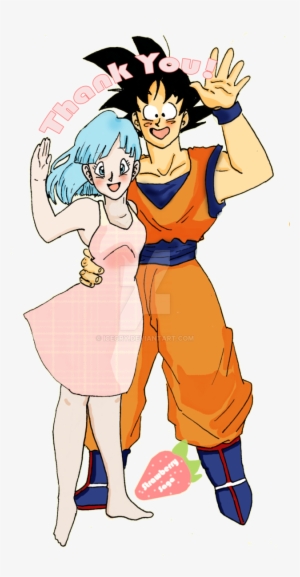 Goku Confused On Who Chichi Is Png - Goku Y Bulma Love