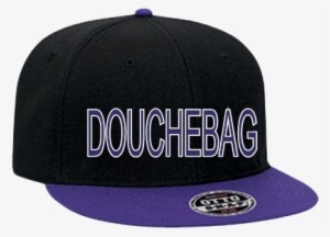 Douchebag Hat Png Graphic Freeuse Download - Wool Blend Flat Visor Pro Style Snapback Caps