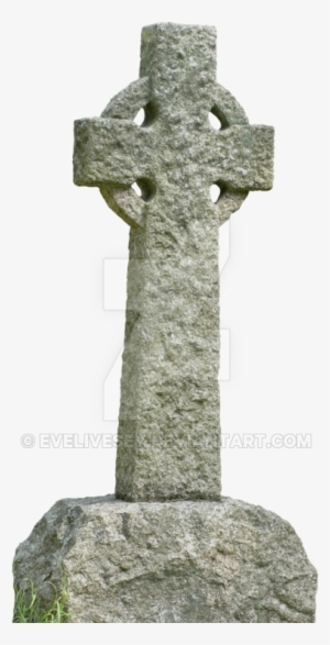 Celtic By Evelivesey On - Stone Celtic Cross Png